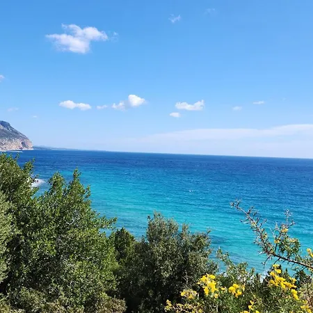 Casa Delle Rose Terrazza Vista Mare Panoramica E Relax A Cala Gonnone, Wifi, Ac Cala Gonone
